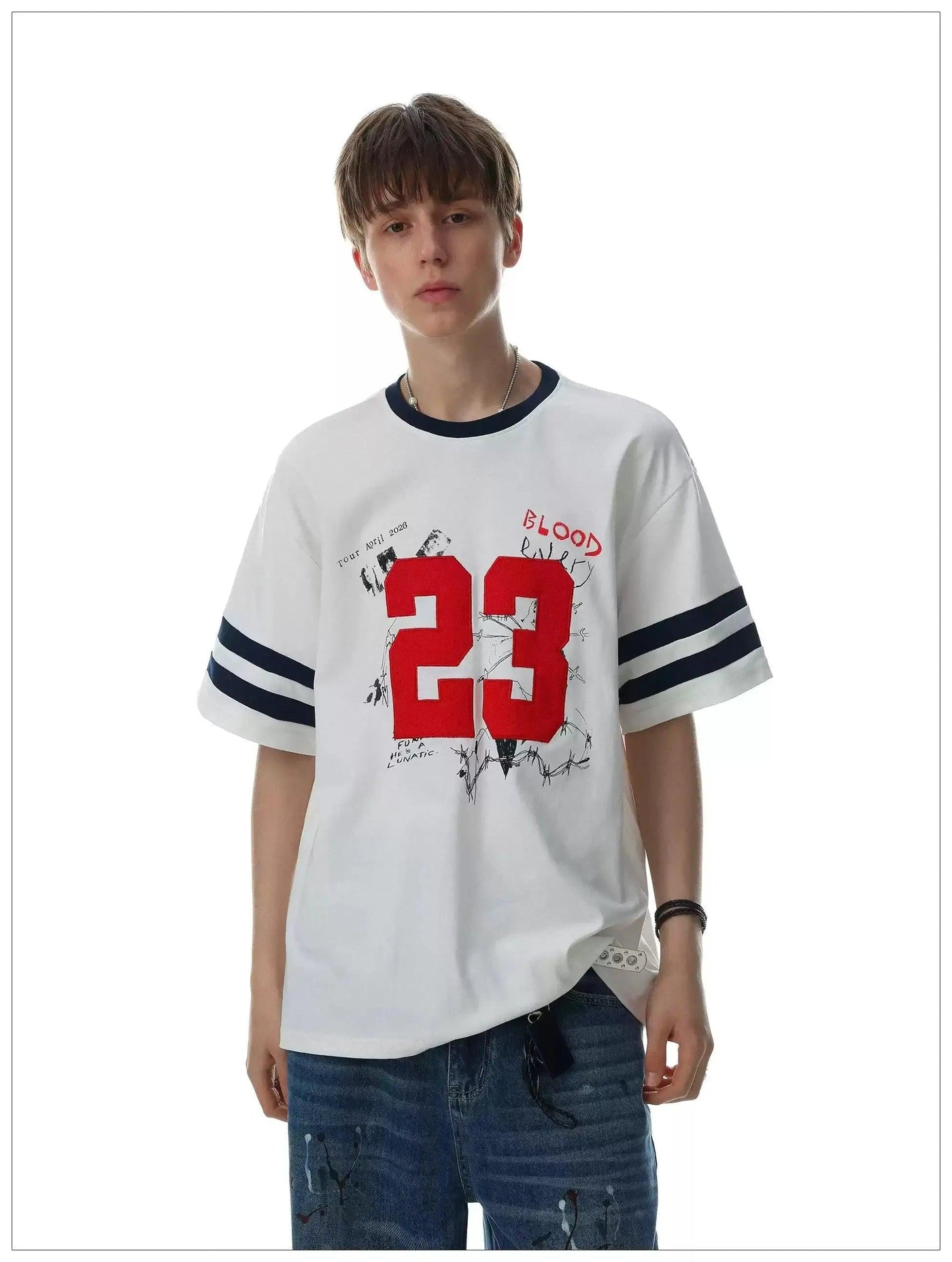 Number and Doodle T-Shirt