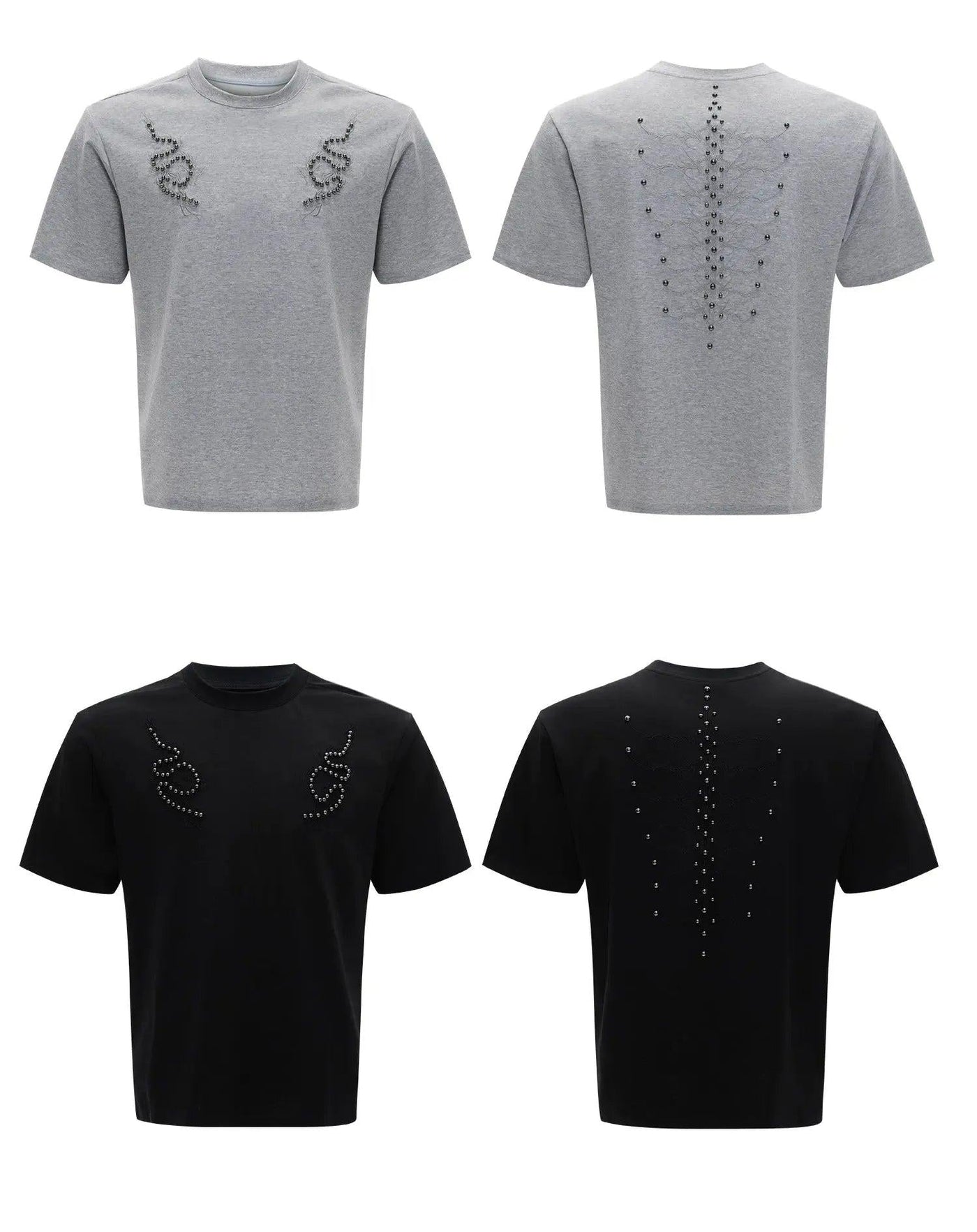 Rivet Serpent Spine T-Shirt