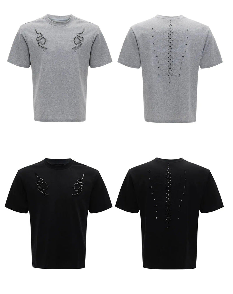 Rivet Serpent Spine T-Shirt