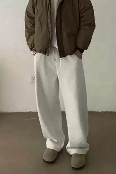 Side Pockets Casual Sweatpants