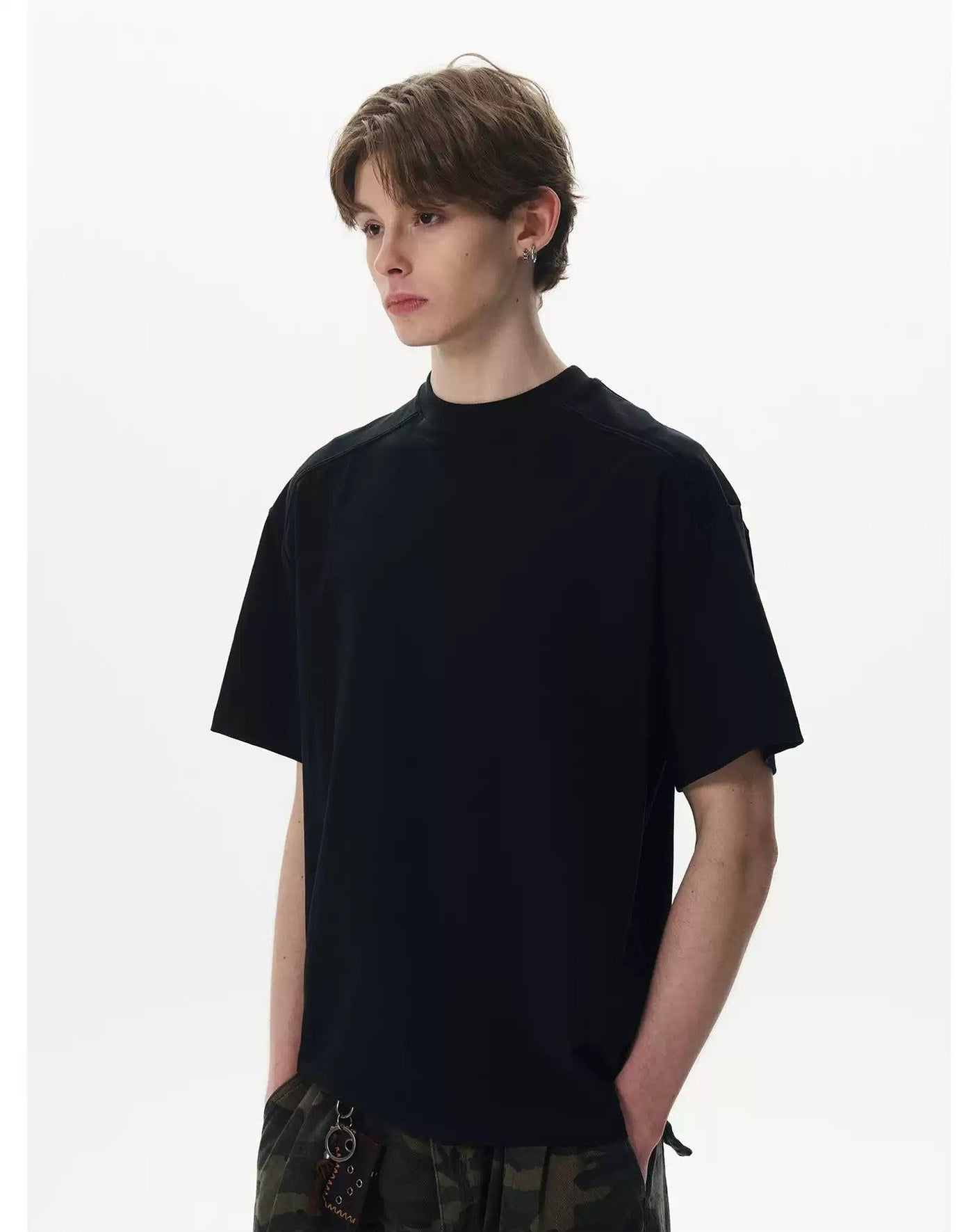 Plain Boxy Fit T-Shirt