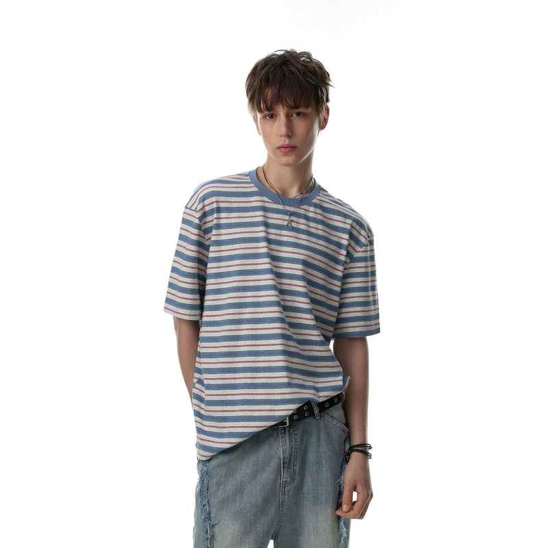 Retro Striped S/S T-Shirt