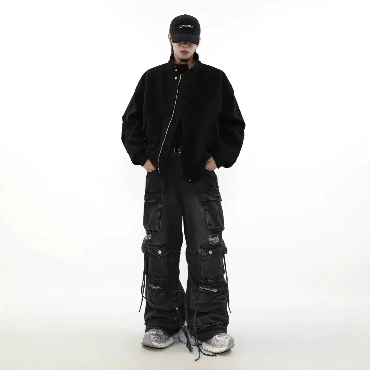 Woolen Clean Solid Color Jacket