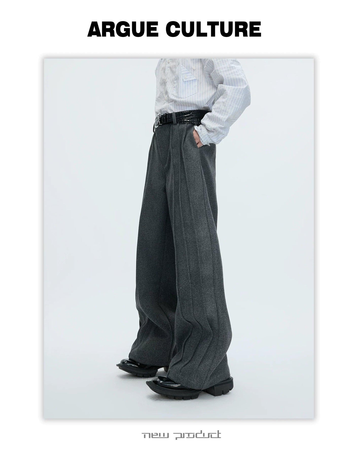 Peak Lapel Blazer & Pleated Pants Set