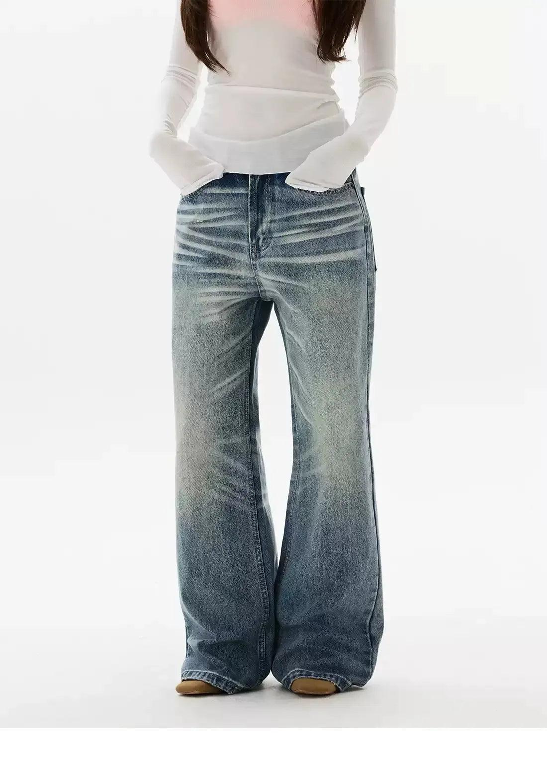 Whisker Lines Highlight Jeans