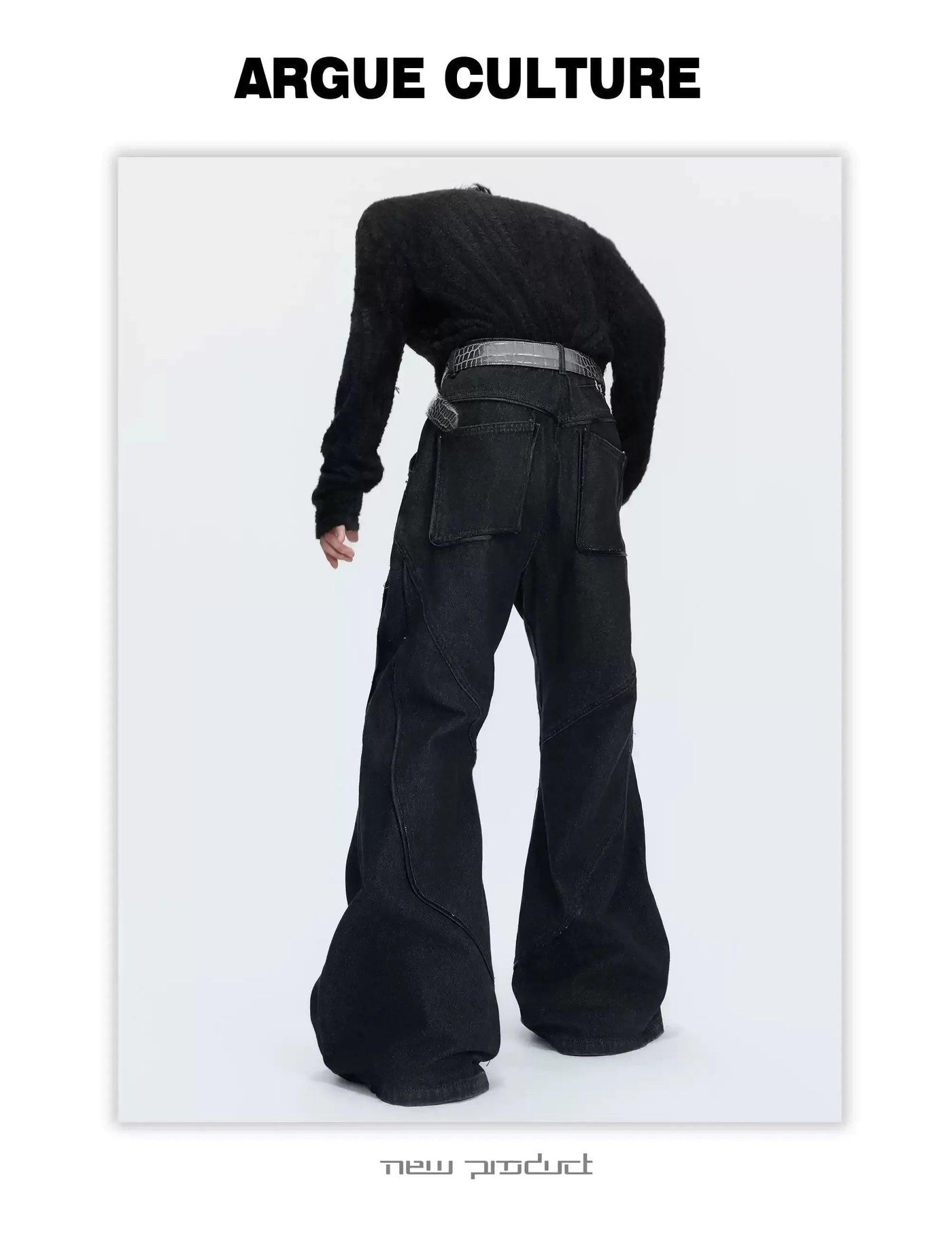 High Waist Loose Fit Jeans