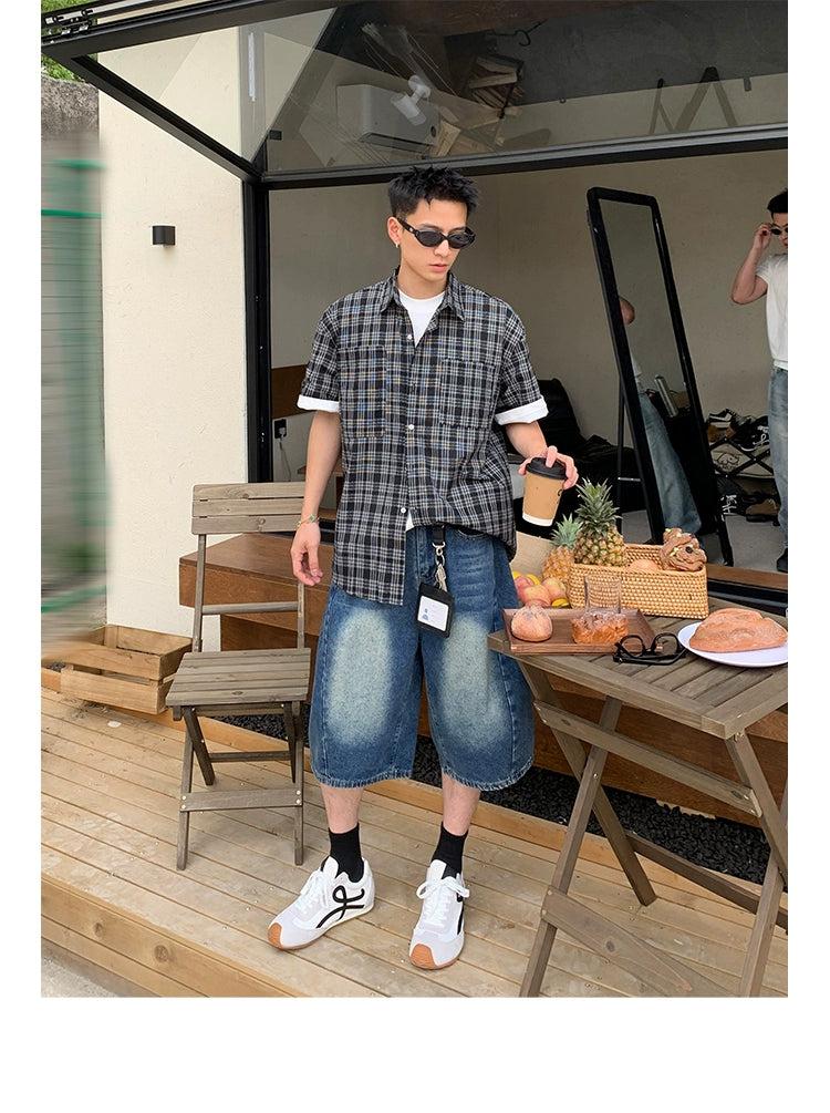 Classic Plaid Buttoned Shirt