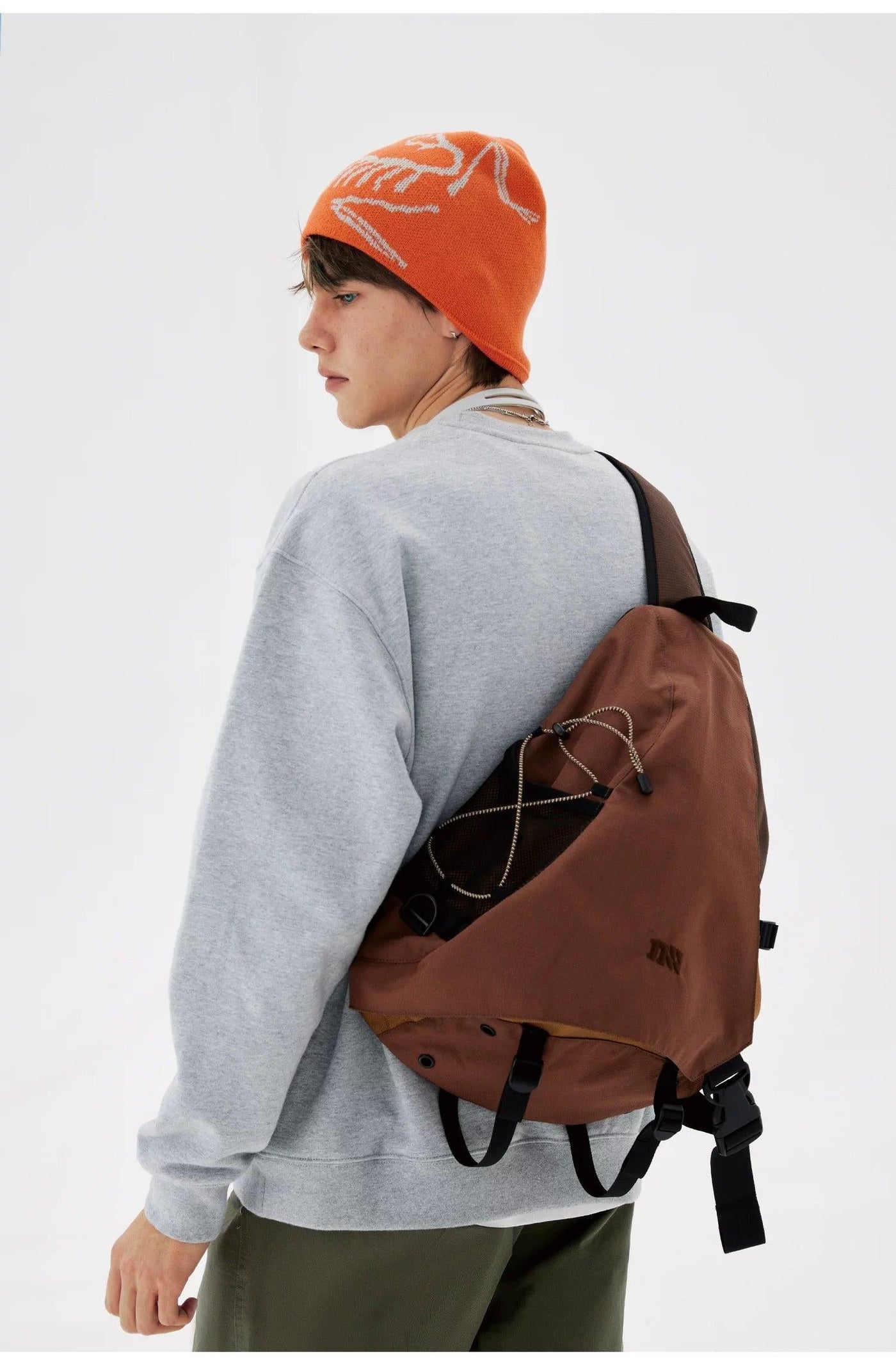 Utility Triangular Crossbody Backpack