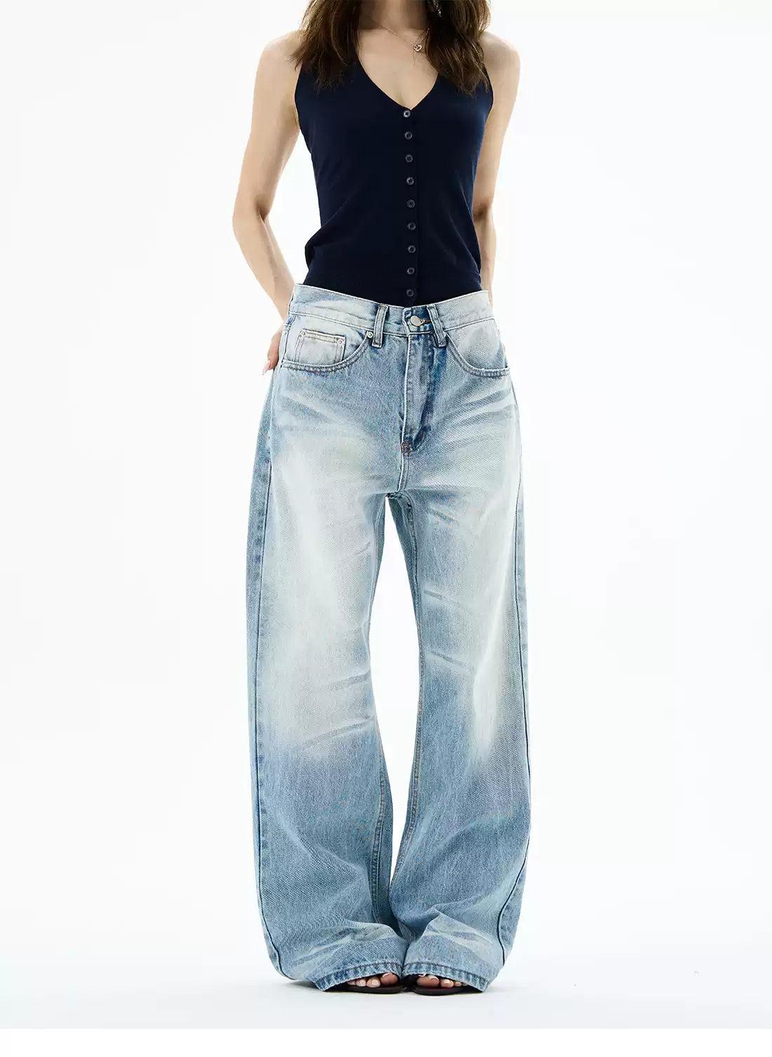 Highlight Faded Straight Jeans
