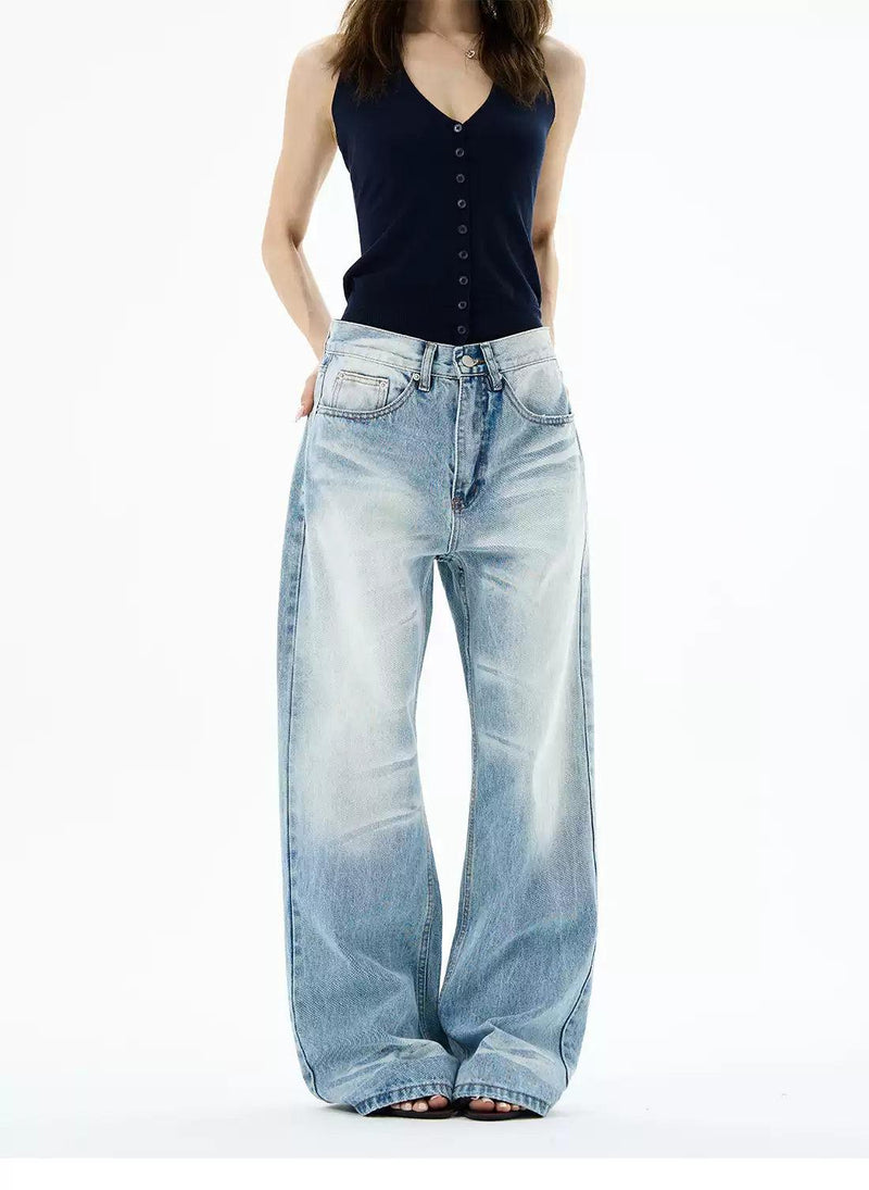 Highlight Faded Straight Jeans