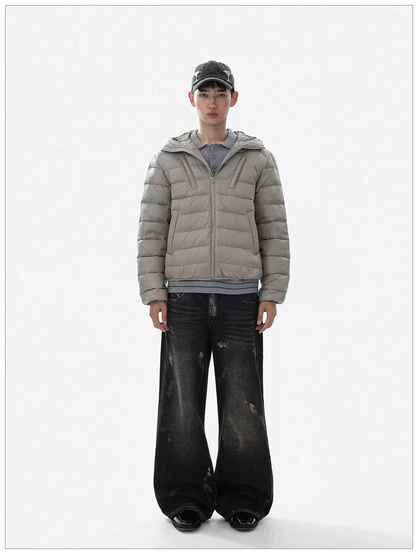 Basic Hooded Down Jacket