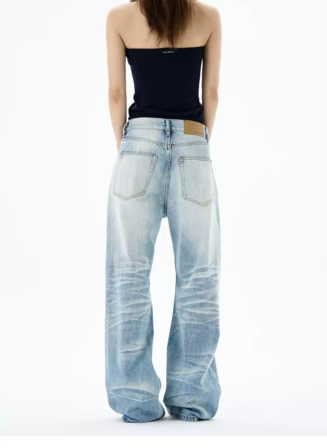Highlight Faded Straight Jeans
