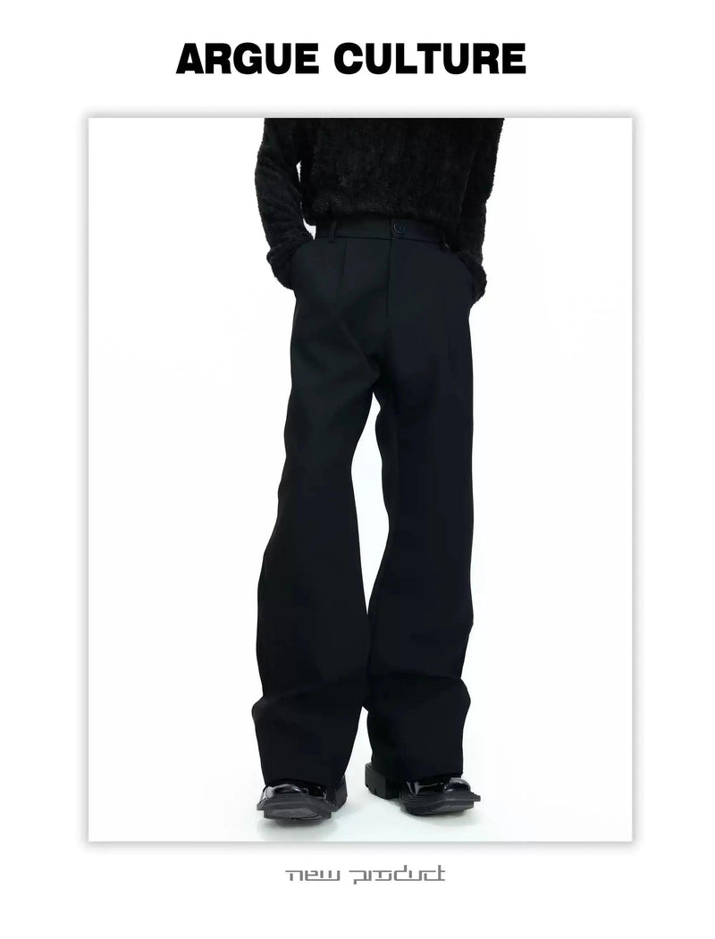 Solid Color High Waist Pants