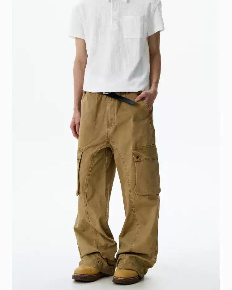 Regular Cut Workwear Cargo Jeans