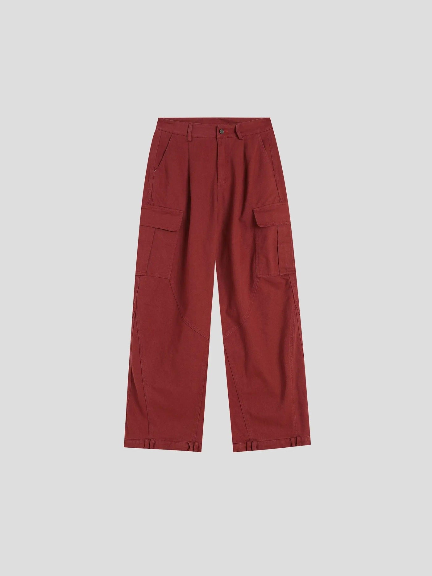 Reversed Waistline Utility Cargo Pants