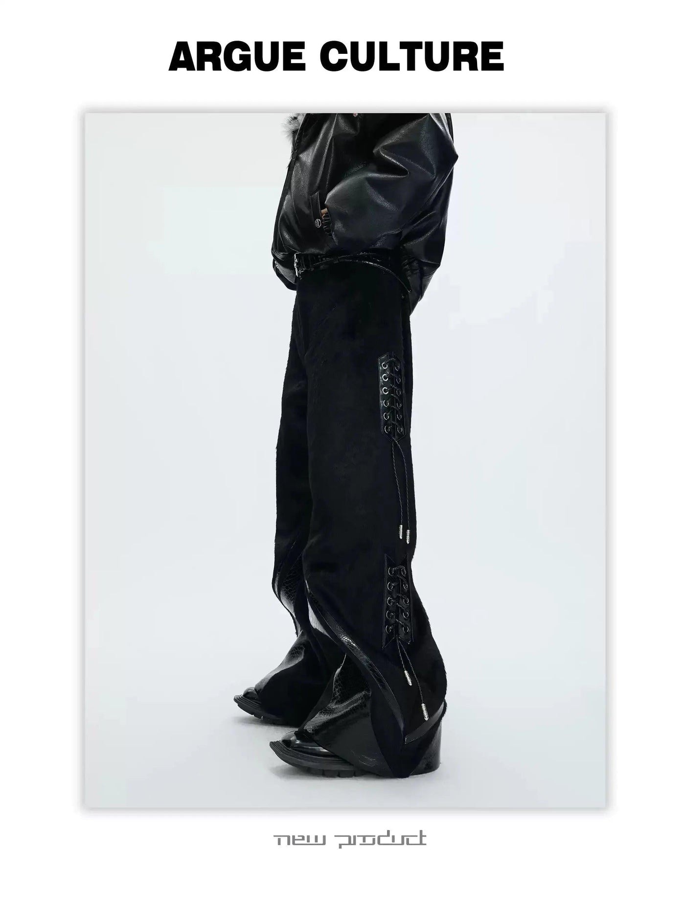Lace Side Strings Pants