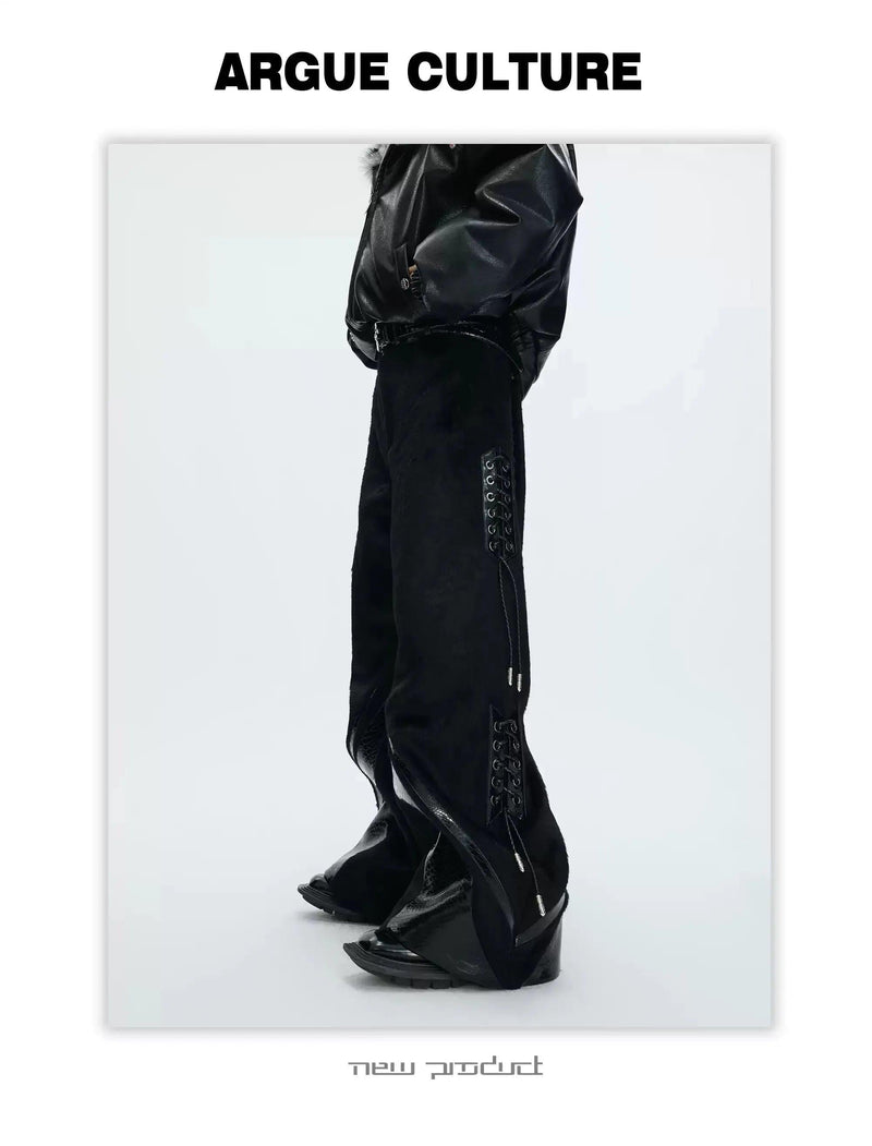 Lace Side Strings Pants