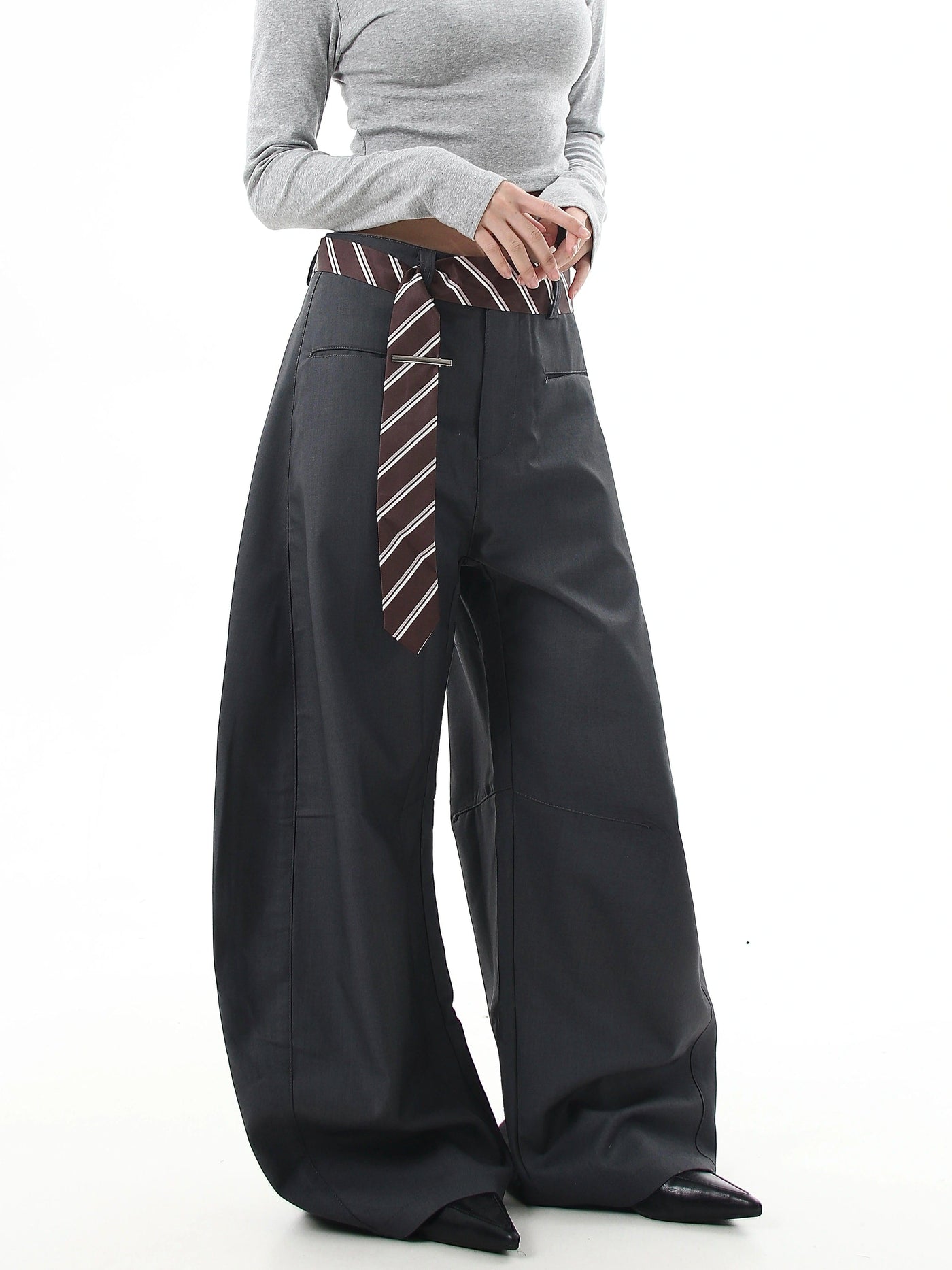 Belt Strap Scimitar Trousers