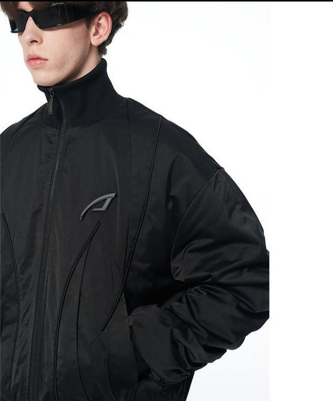 Blind No Plan Sliced Split Flight Jacket