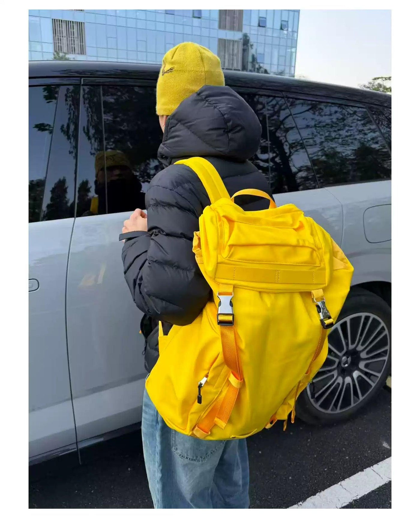 Functional Nylon Backpack
