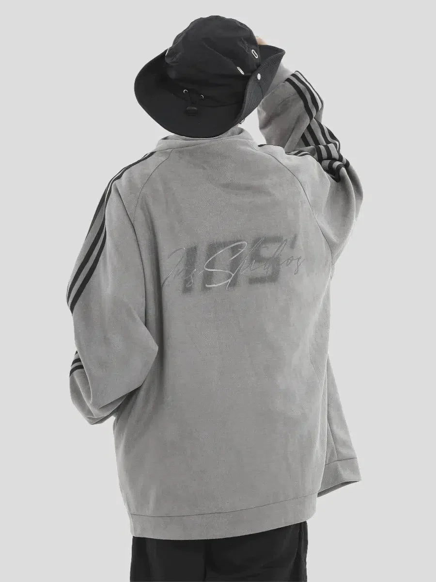 Zip-Up Side Lines Jacket