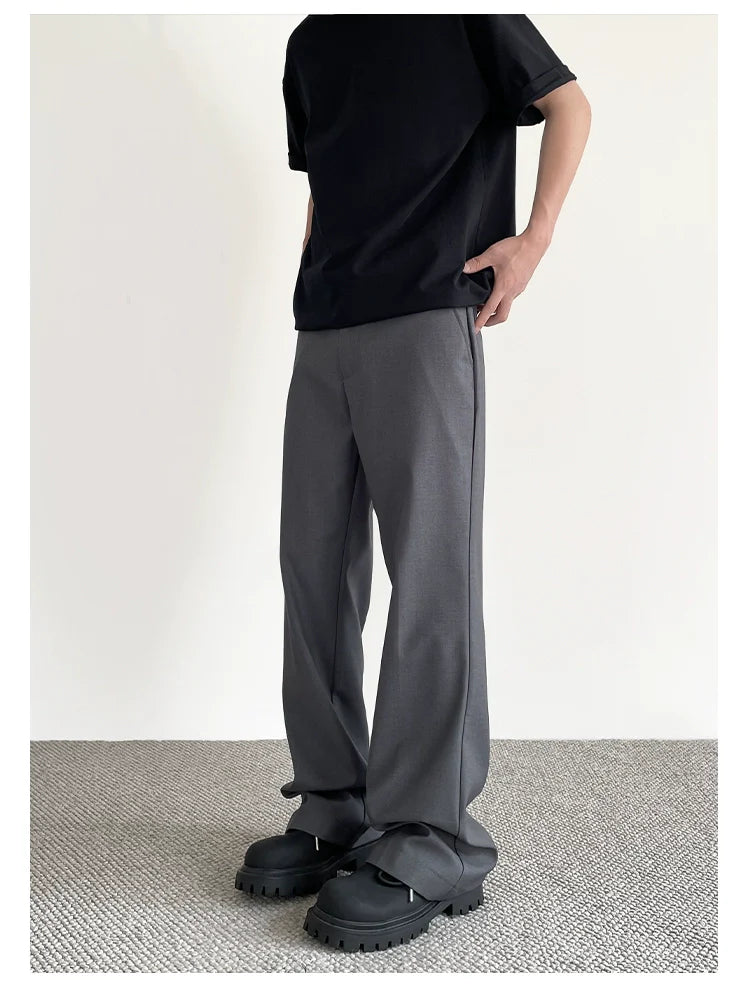 Clean Fit Solid Color Pants