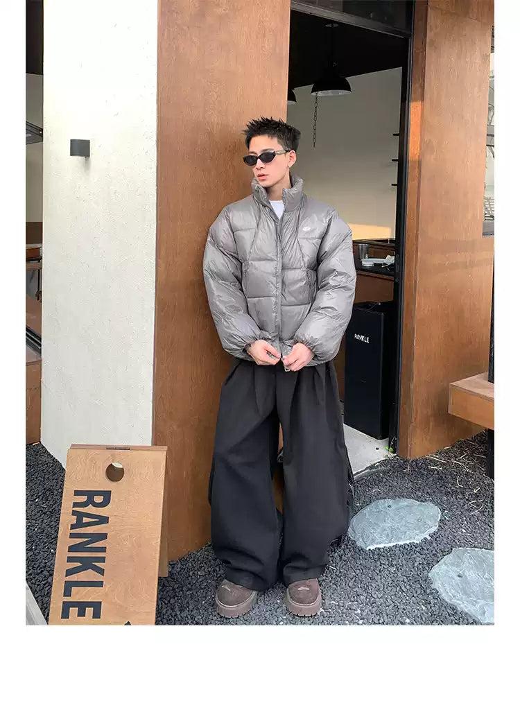 Pleated Baggy Fit Pants