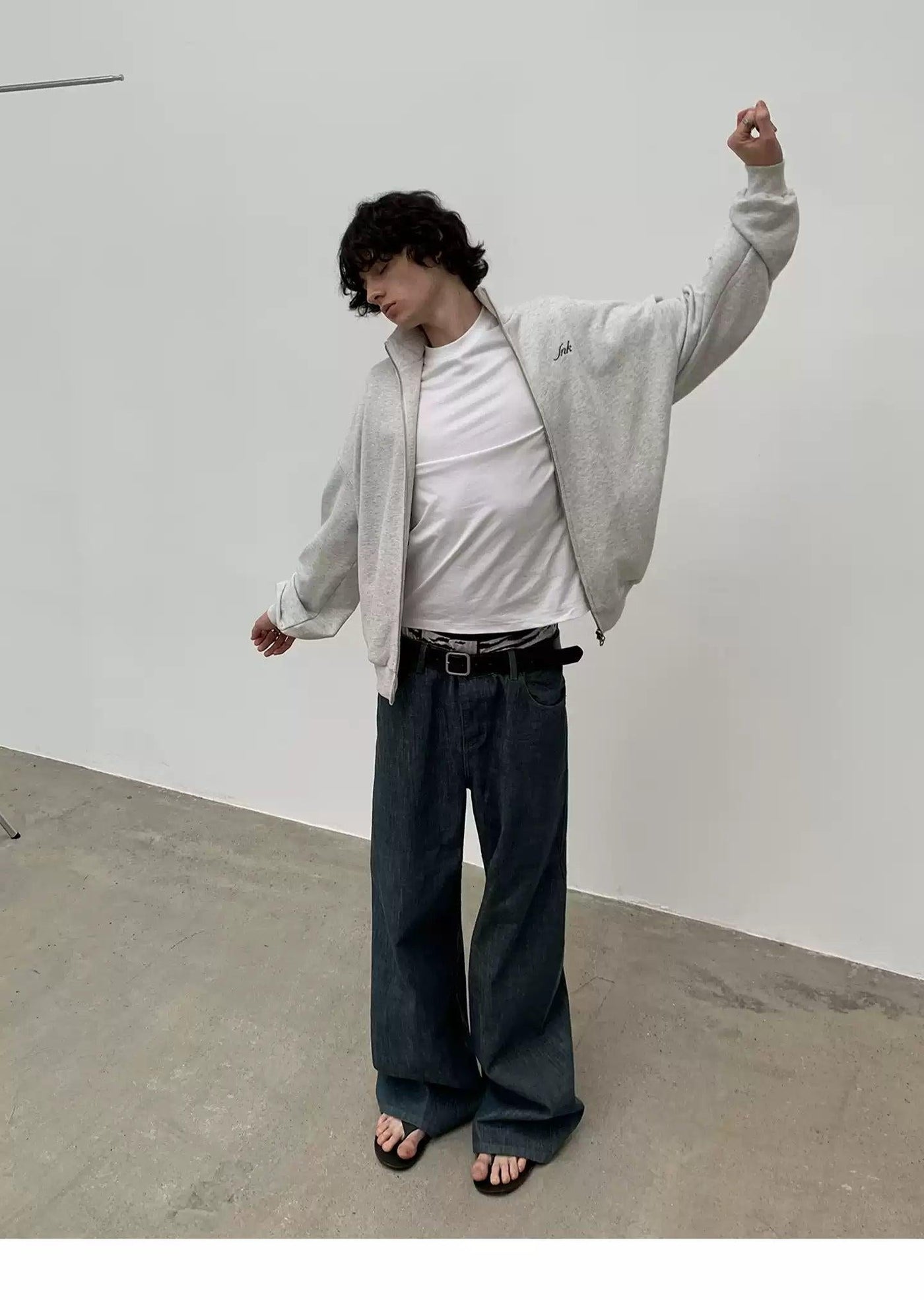 Wide Comfty Straight Leg Jeans