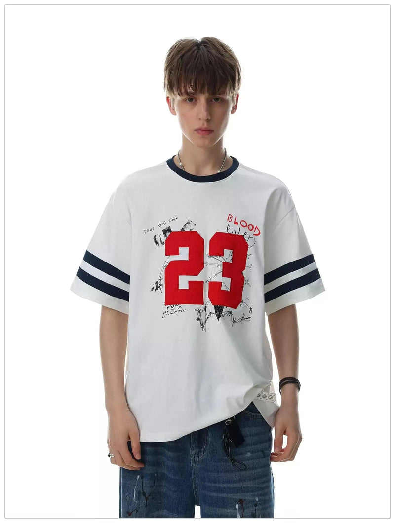 Number and Doodle T-Shirt
