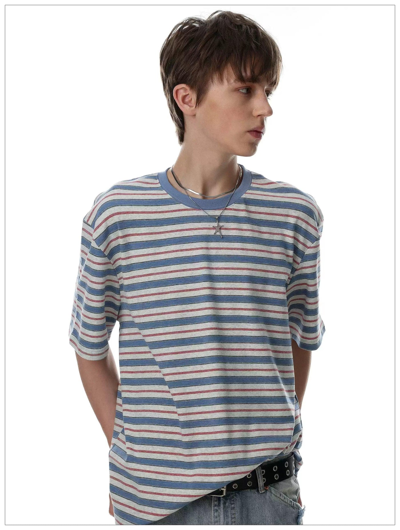 Retro Striped S/S T-Shirt