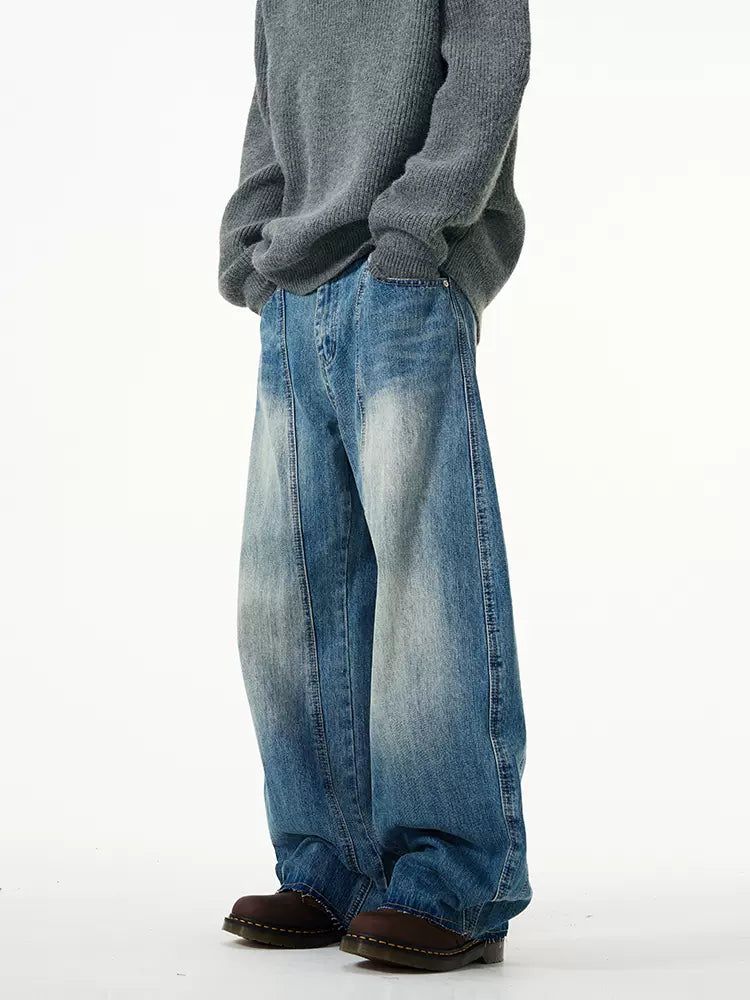 Thigh Fade Highlight Jeans