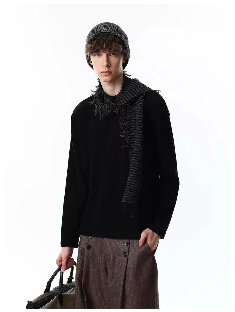 Essential Fleece Lined L/S T-Shirt