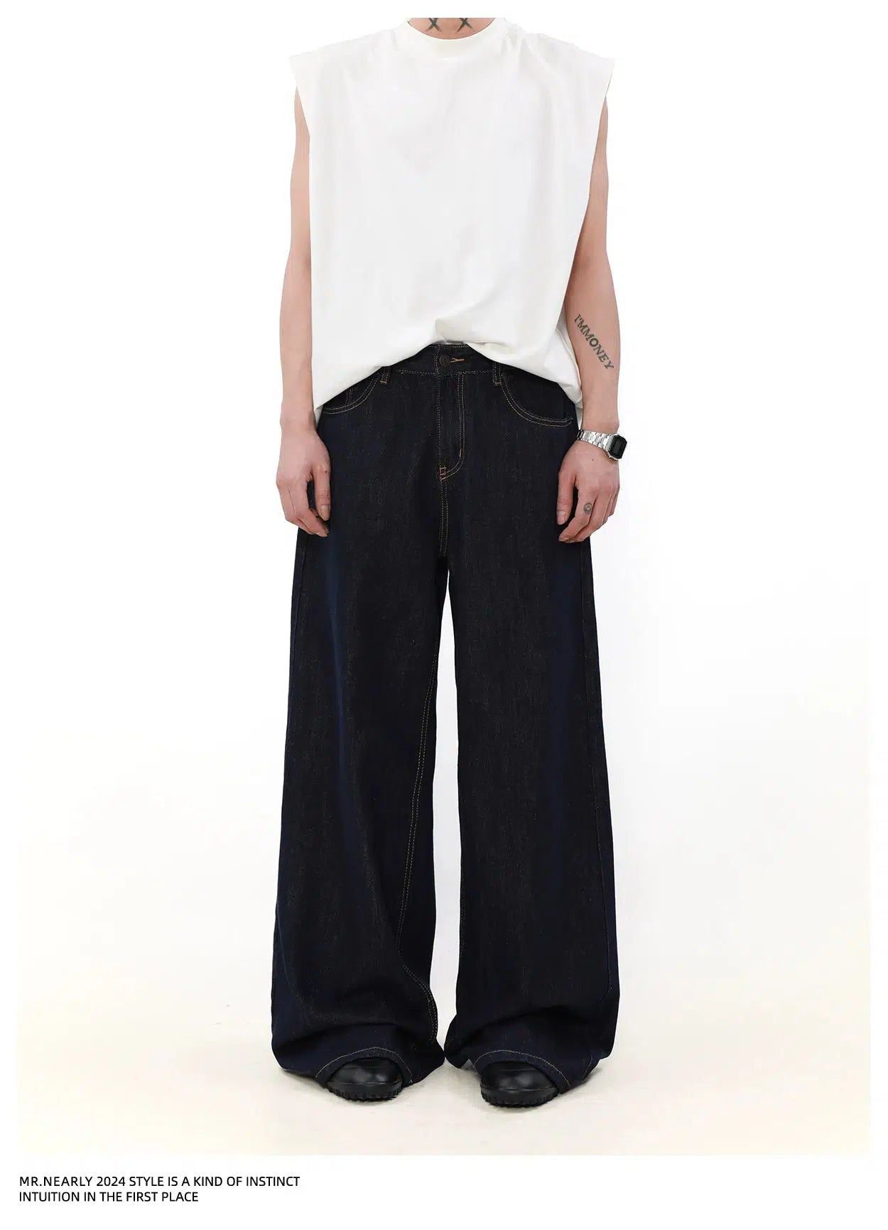 Wide Loose Fit Jeans