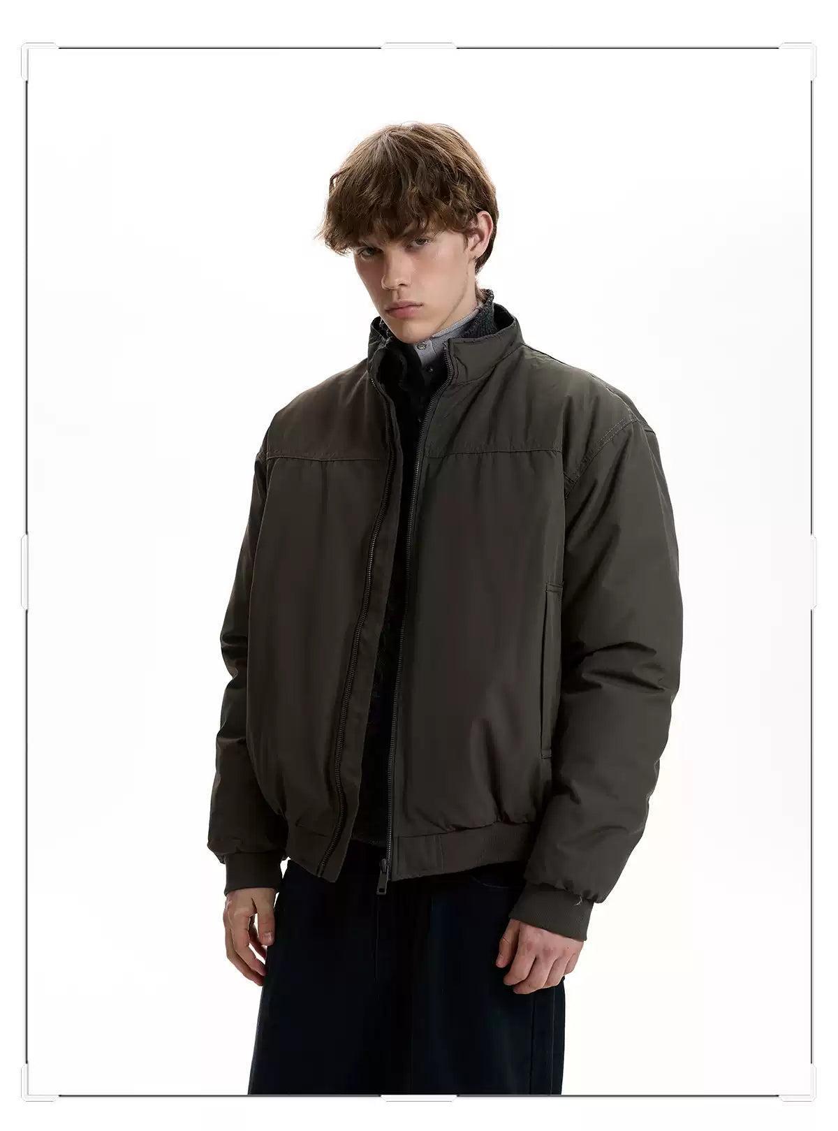 Clean Fit Bomber Jacket