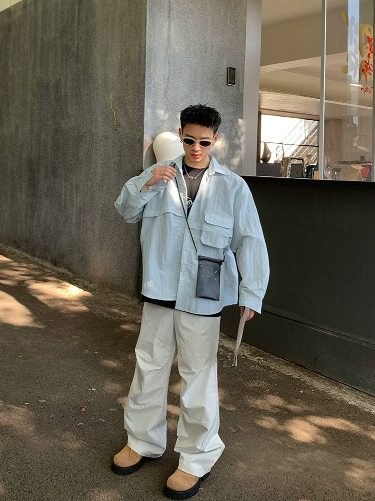 Flap Front Pocket Sun Protection Jacket