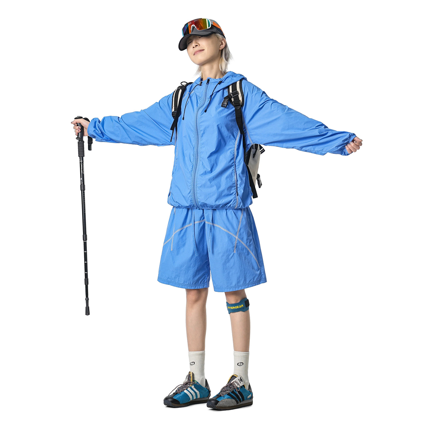Lightweight UV-Protective Hooded Jacket