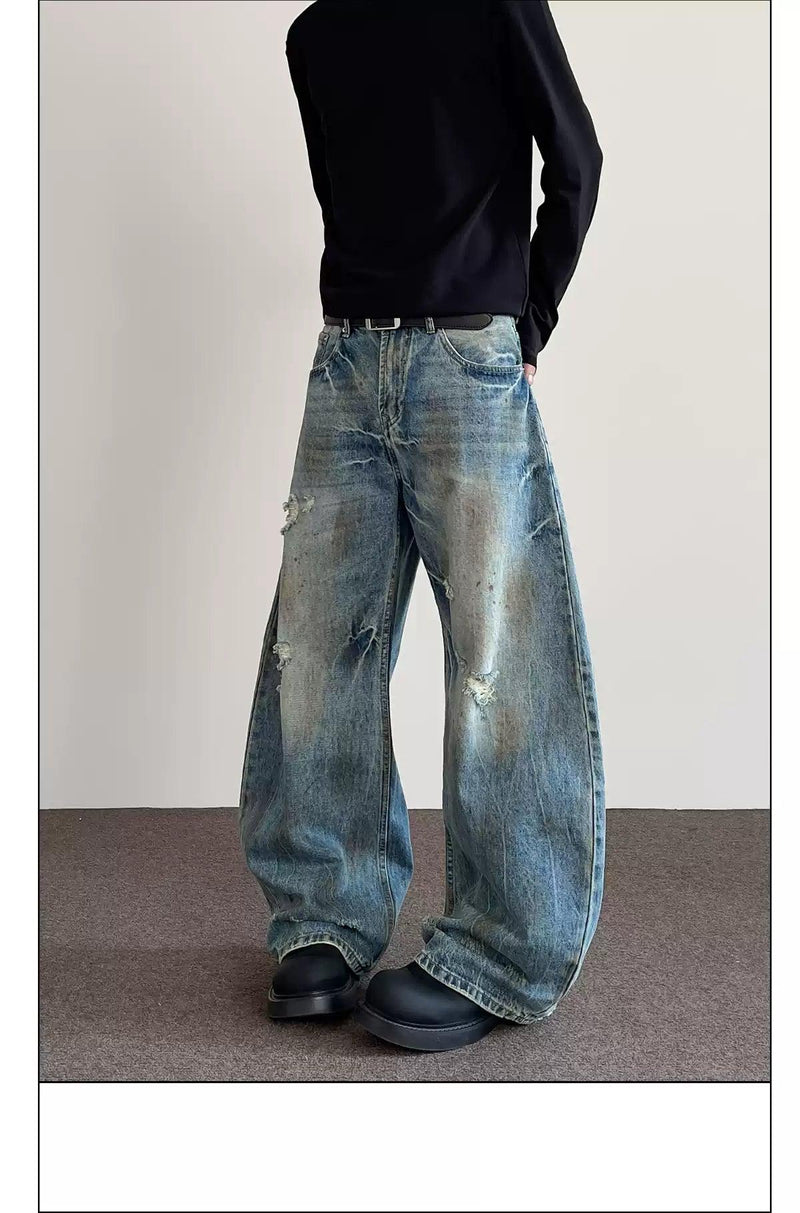 Lightning Ripped Jeans