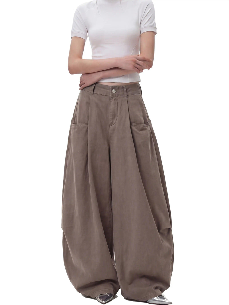 Oversized Drapey Style Pants
