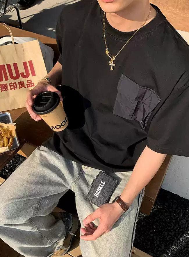 Wide Pocket Loose T-Shirt