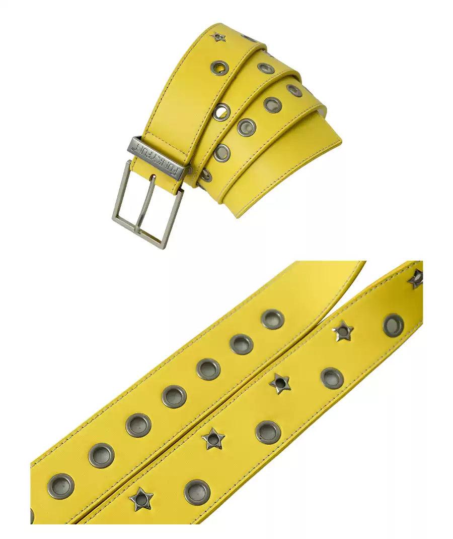 Chic Multi-Eyelet Belt