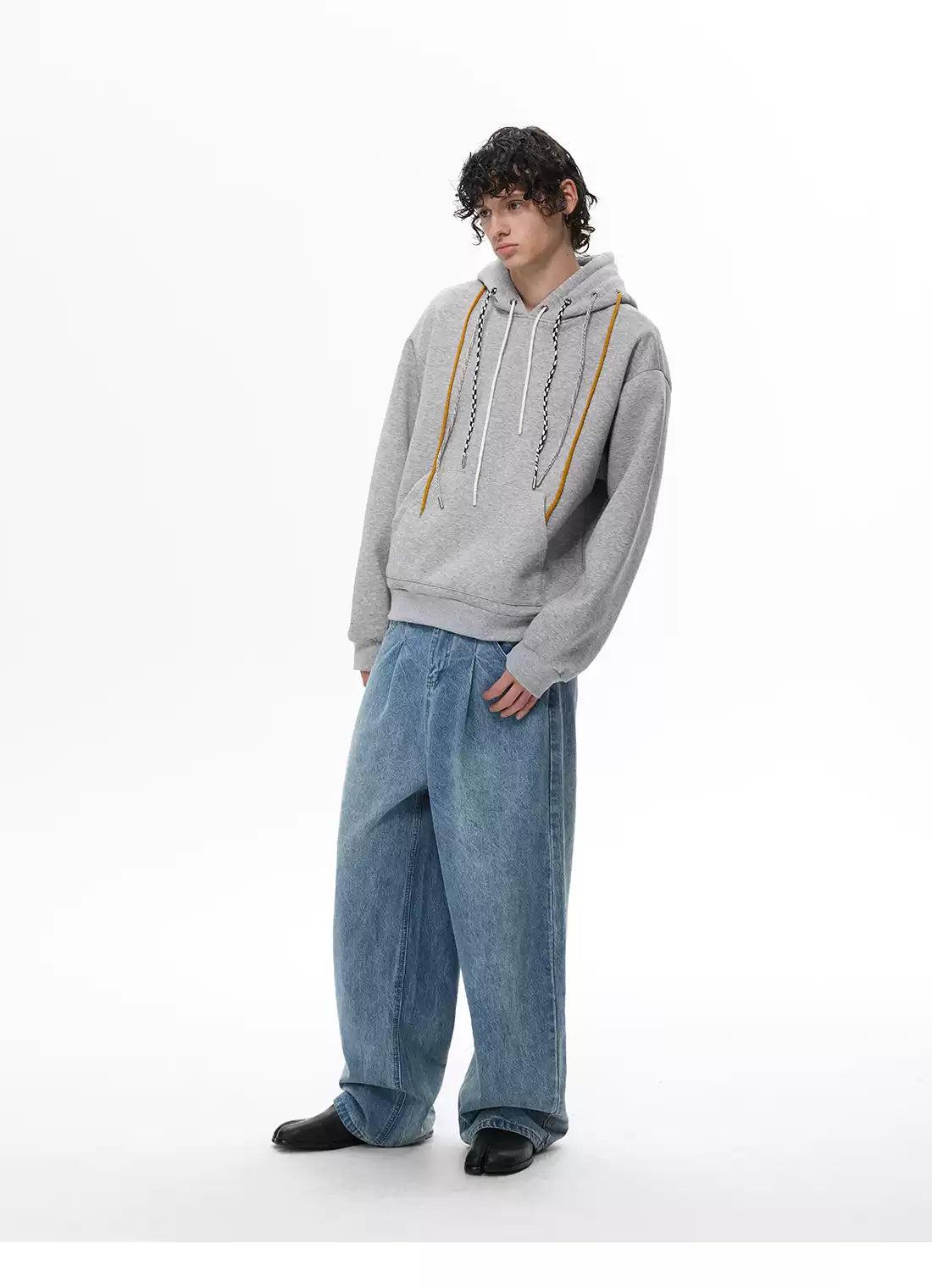 Multiple Drawstrings Hoodie