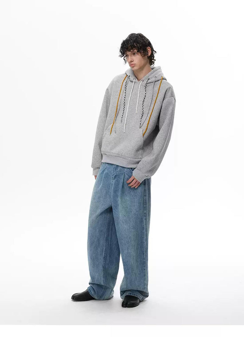 Multiple Drawstrings Hoodie