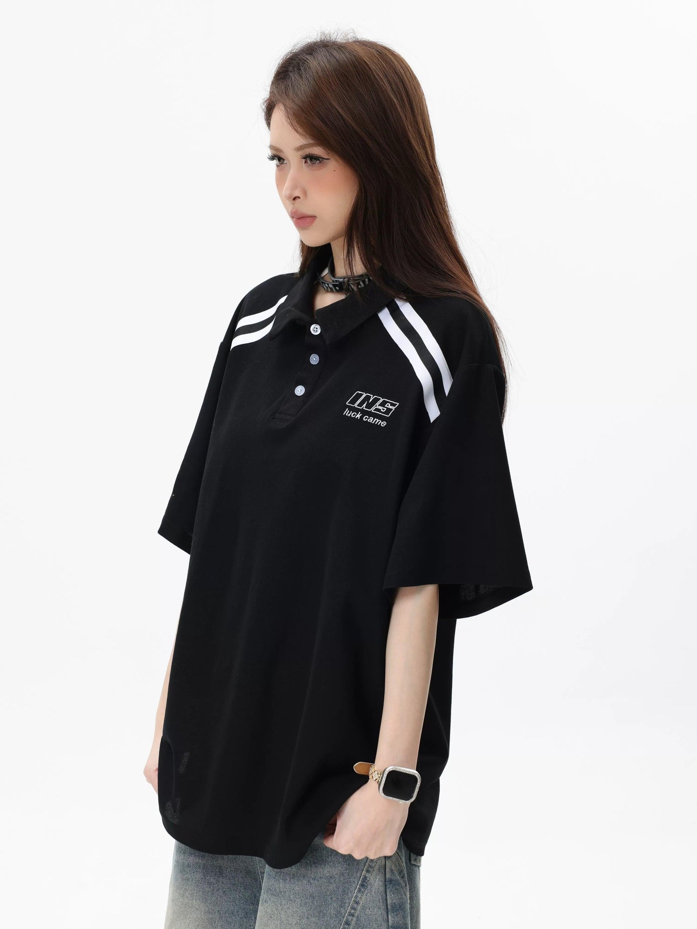 Logo Embroidered Regular Fit Polo