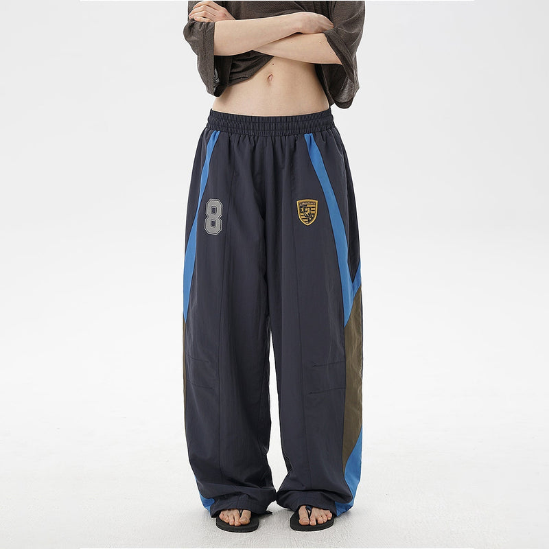 Sports Style Gartered Track Pants