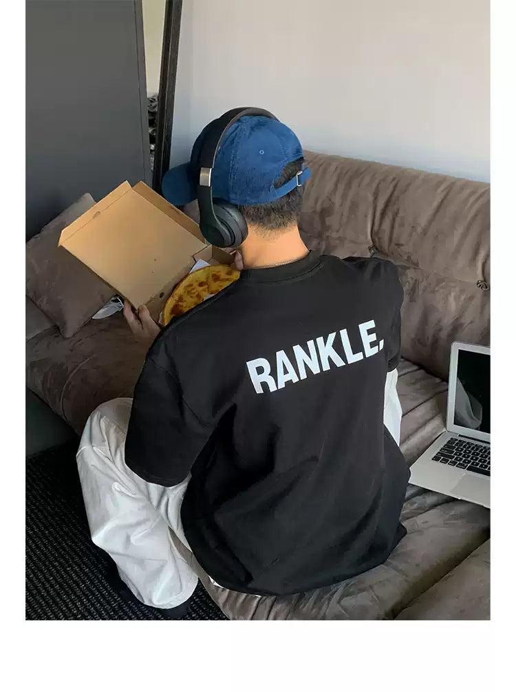 Text Print S/S T-Shirt