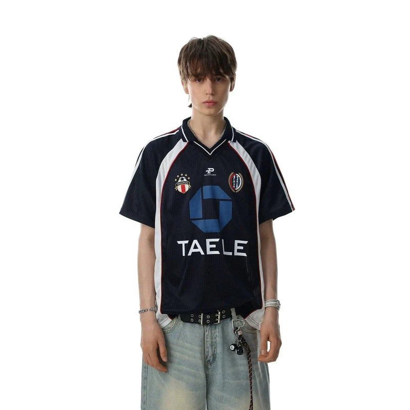 Varsity Style Striped T-Shirt