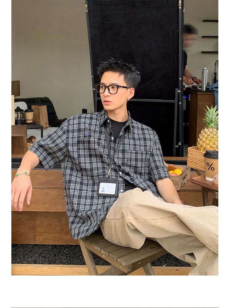 Classic Plaid Buttoned Shirt