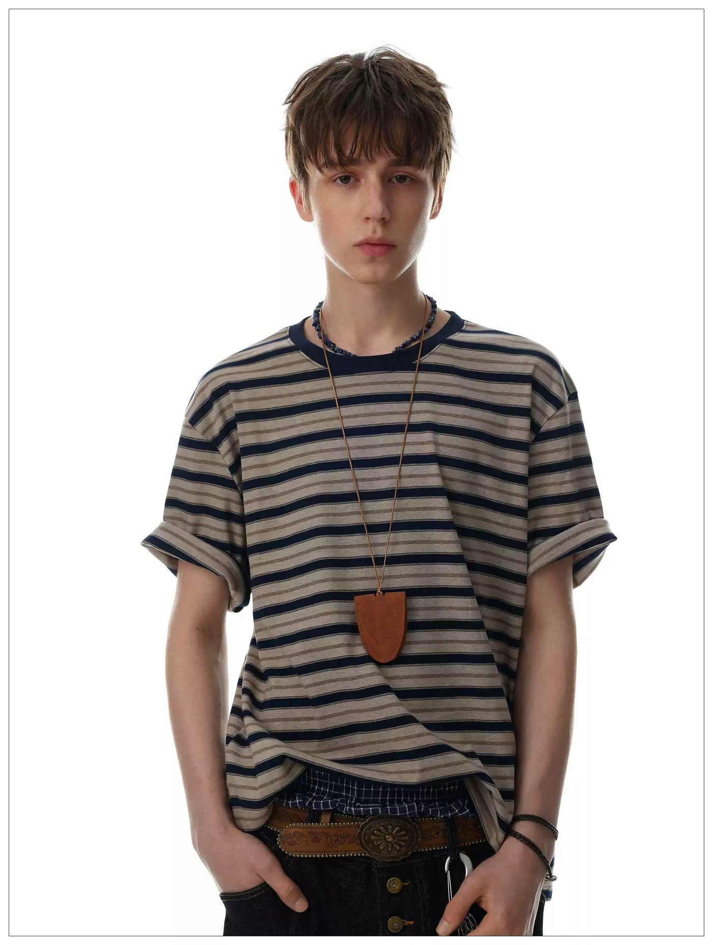 Retro Striped S/S T-Shirt