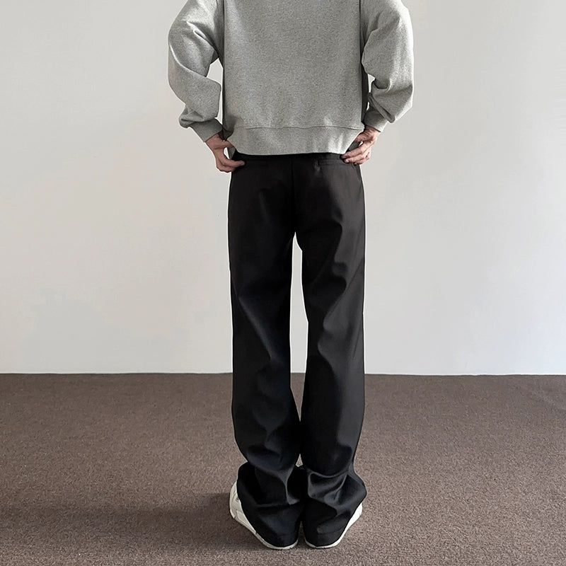 Slant Pocket Clean Fit Trousers