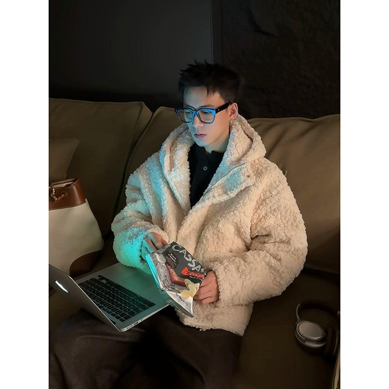 Cozy Hooded Shearling Jacket